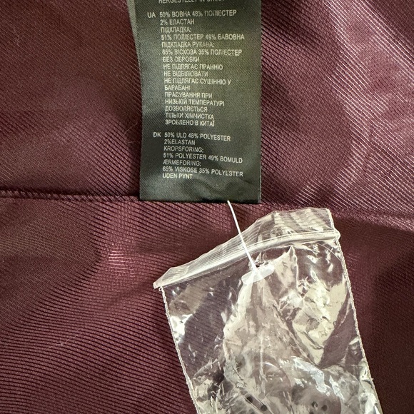 Reiss Lissa Blazer in Berry size 10 - Picture 4 of 8